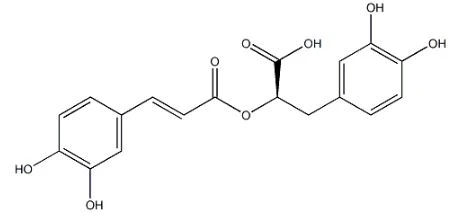 Food Grade Rosmarinic acid Structure
